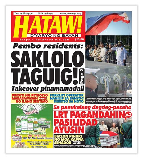 hataw tabloid showbiz|Breaking News .